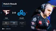 [赛后]CS2 IEM成都：手枪局全赢实力取胜，FaZe直落两图淘汰C9！